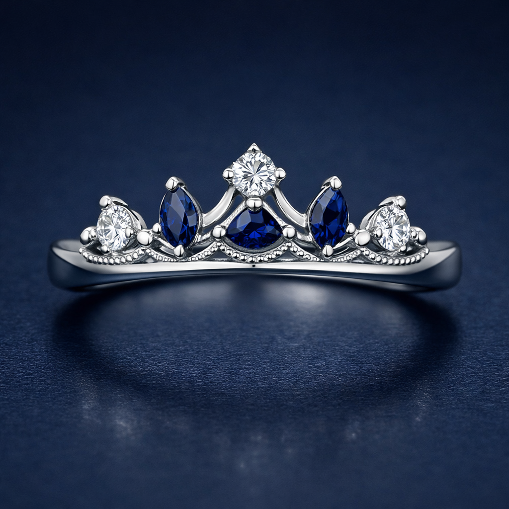 Starlight Crown Ring