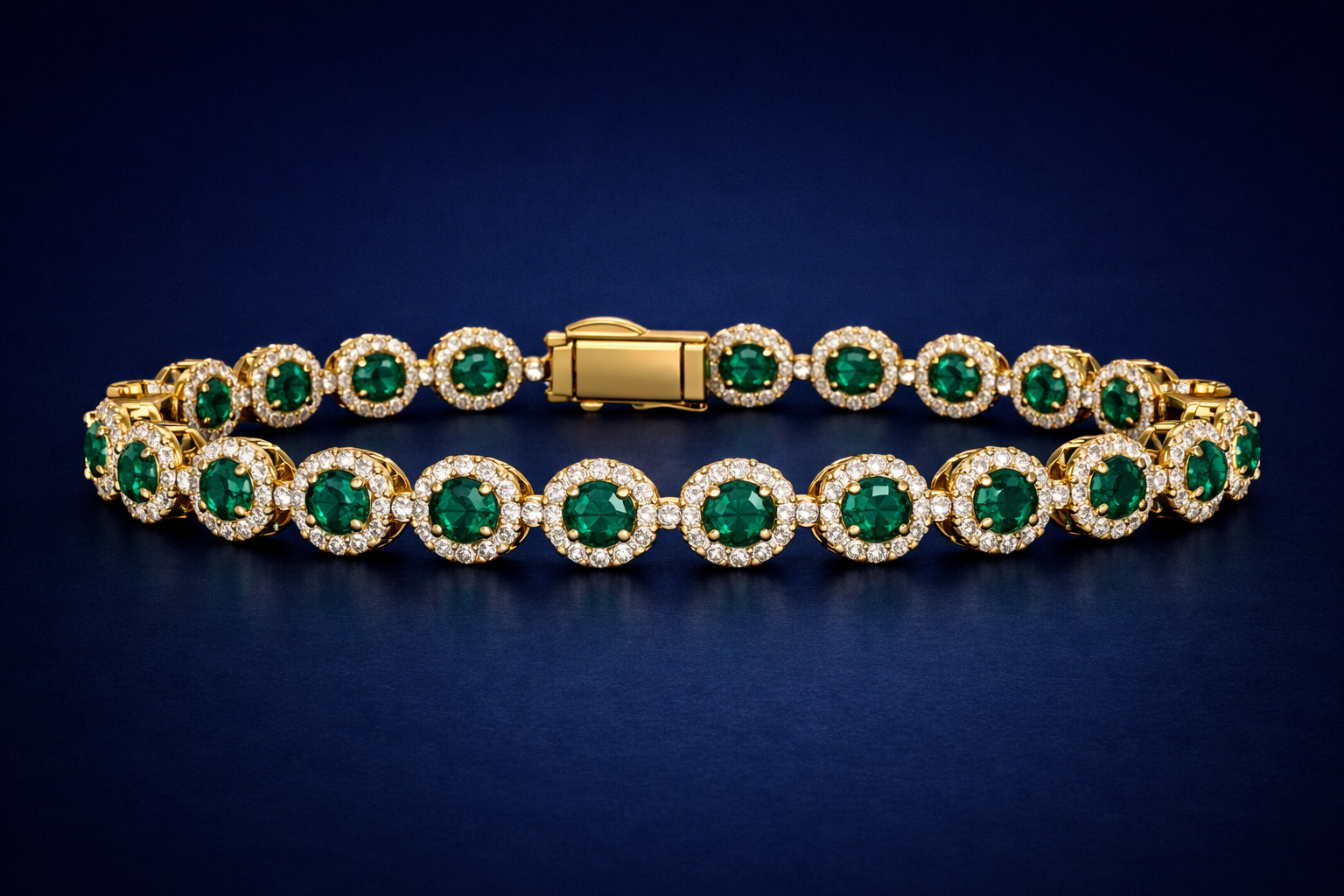 Emerald Tennis Bracelet